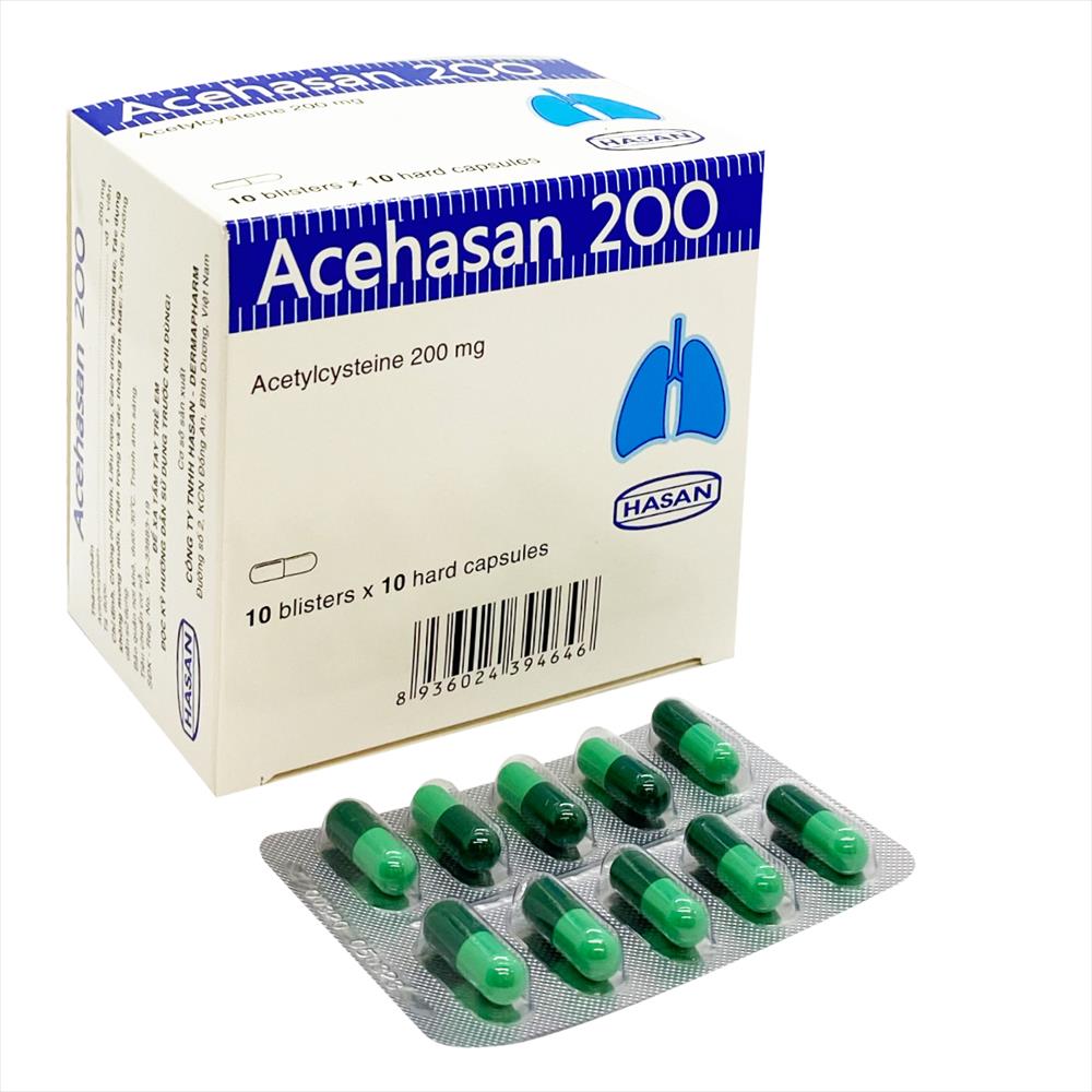 Acehasan 200mg Hasan (H/100 viên) HASAN - 1